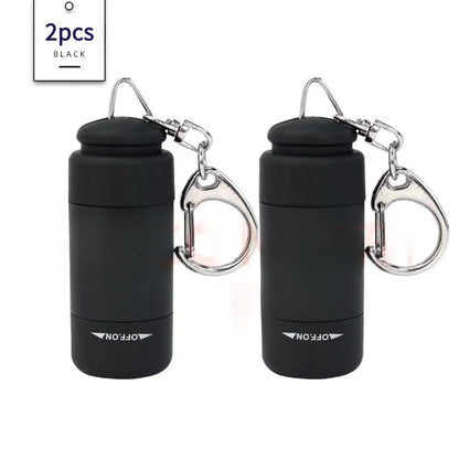 Led micro pocket flashlight portable USB rechargeable