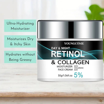 Retinol Cream Promotes Skin Elasticity And Luster