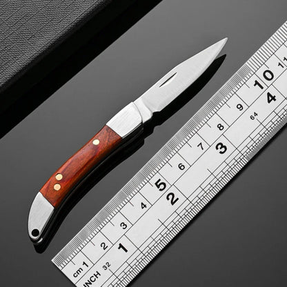 Mini Folding Knife Portable Keychain Pocket Knife Stainless Steel
