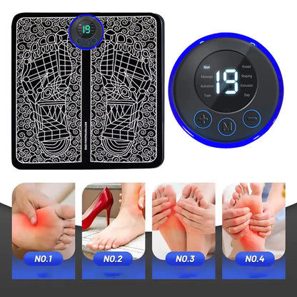 Portable Massage Foot Pad Massage Patch Massage Pen Cervical Neck
