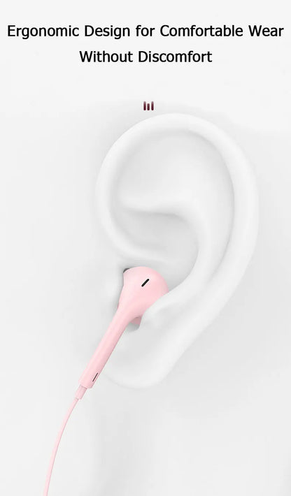3.5mm Wired Headphones In Ear Headset for Samsung