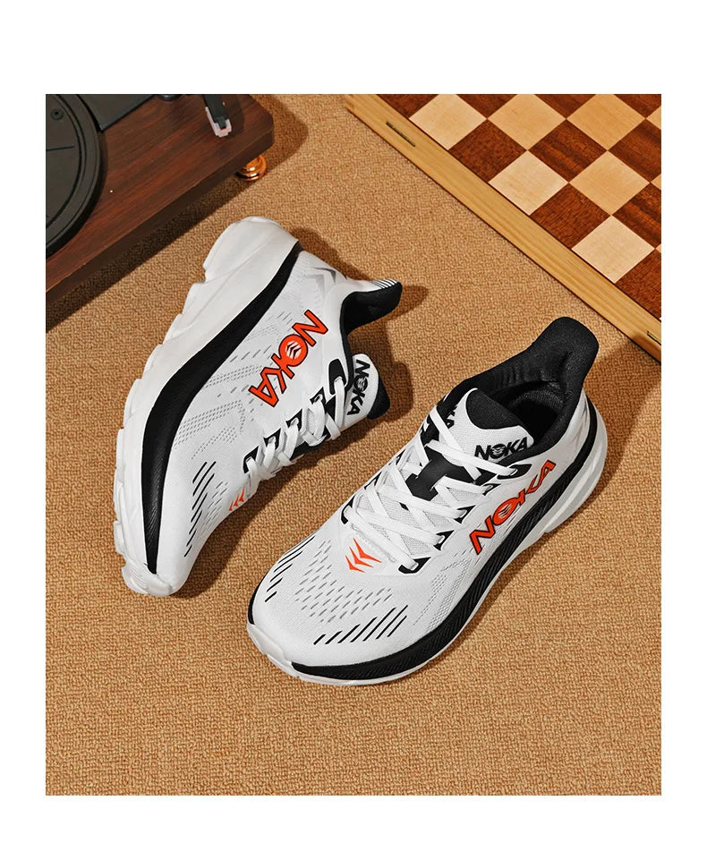 Marathon Carbon Plate Air Cushion Men Sports Running