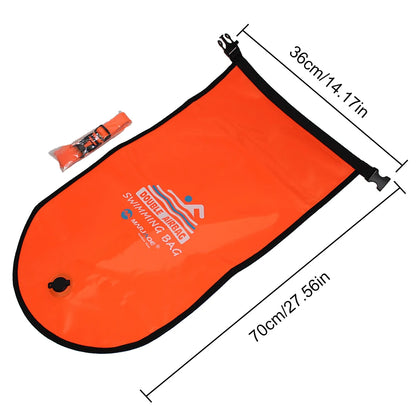 20L Inflatable Open Swimming Buoy Tow Float