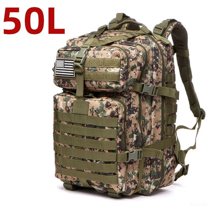 Nylon Waterproof Trekking Fishing Hunting Bag Backpack