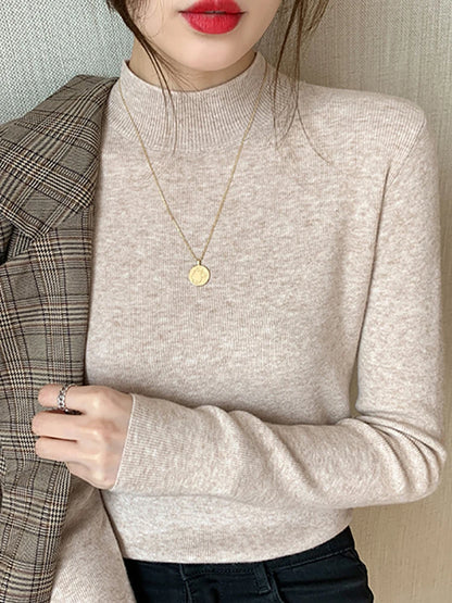 Turtleneck Sweater Women Fashion 2024