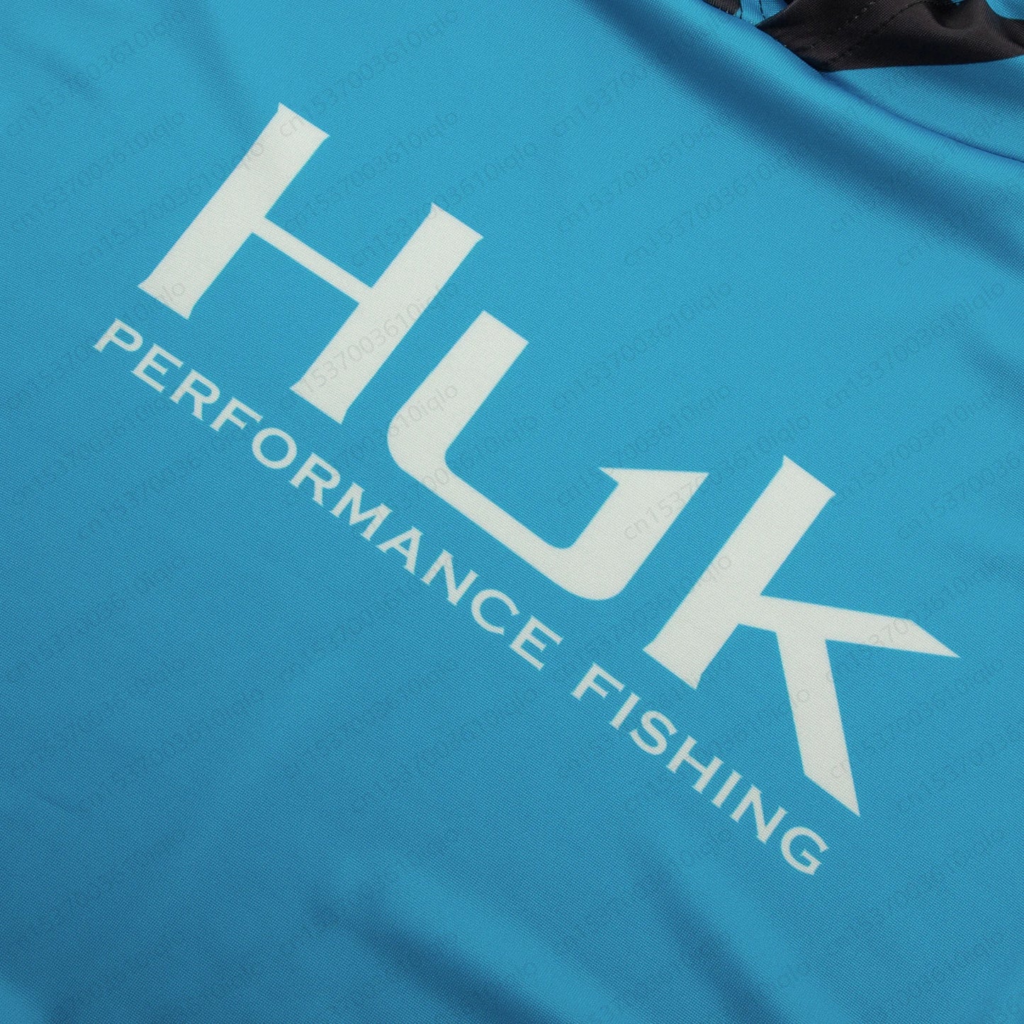 HUK UPF 50+ Long Sleeve Hooded Face Cover Fishing Shirts