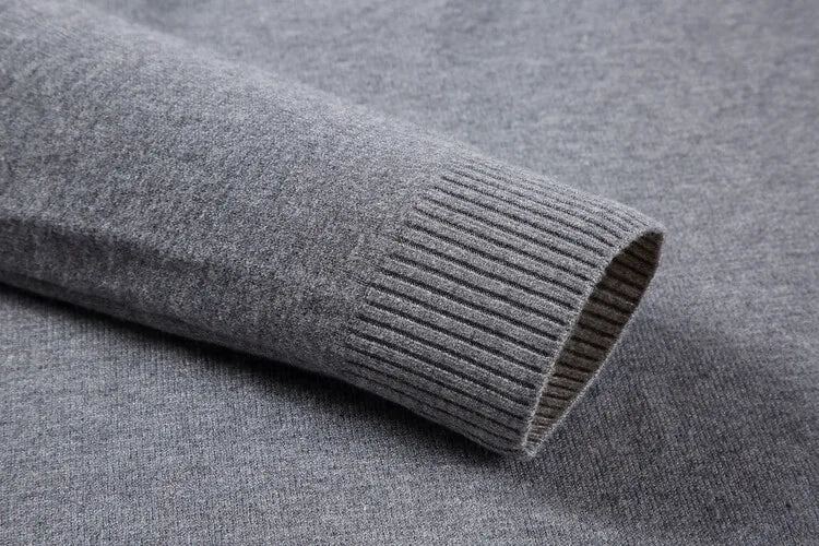 Sweatwear Mens Anti-pilling High Quality Knitted Turtleneck Sweater