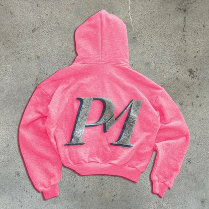 Y2K retro autumn hoodies for men printed patterns