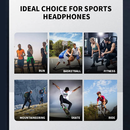 Real Bone Conduction Sport Headphone Wireless Earphone