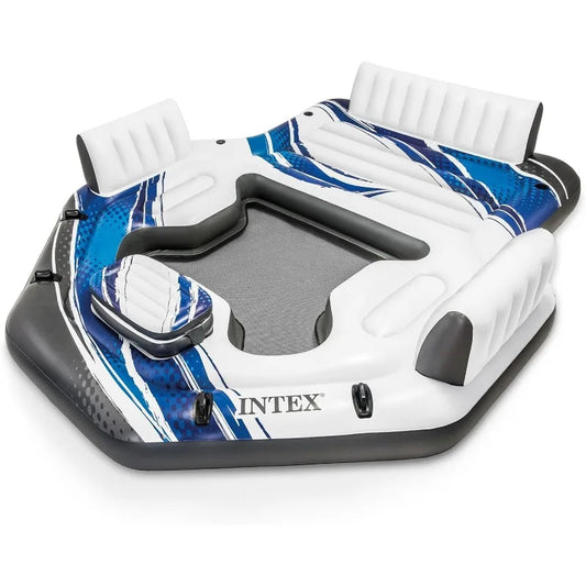 Intex Blue Tropic Inflatable 5 Person Raft or Swimming Pool